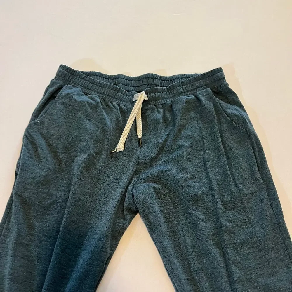 True Classic heather blue black jogger pant L - Picture 3 of 9
